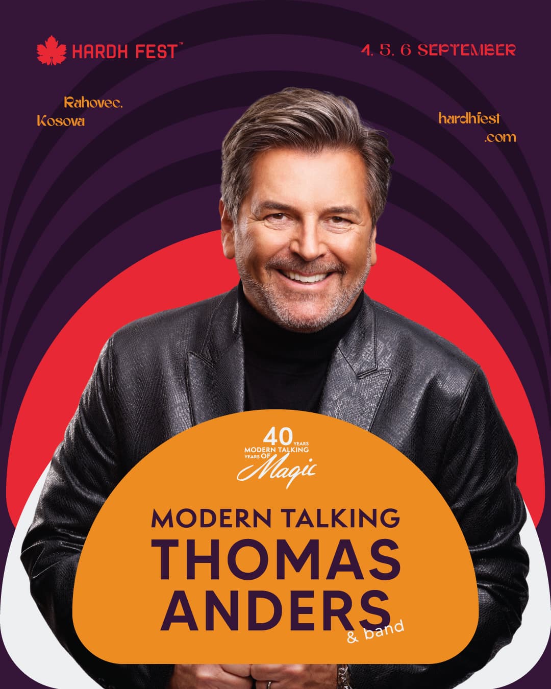 Thomas Anders - Modern Talking at HardhFest 2026, Rahovec, Kosova!